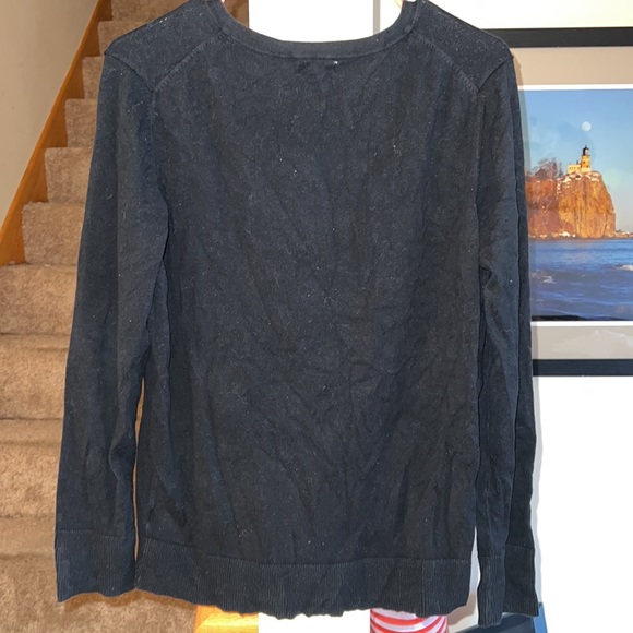 Black button up cardigan extra large Merona - Picture 8 of 16